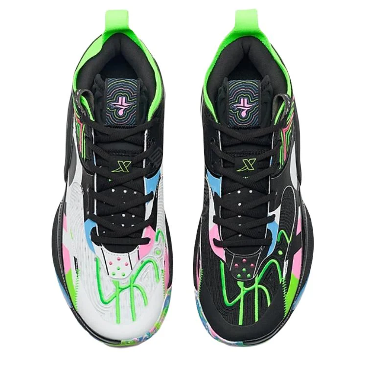 Xtep Jeremy Lin 6 'Black Green' - Image 3