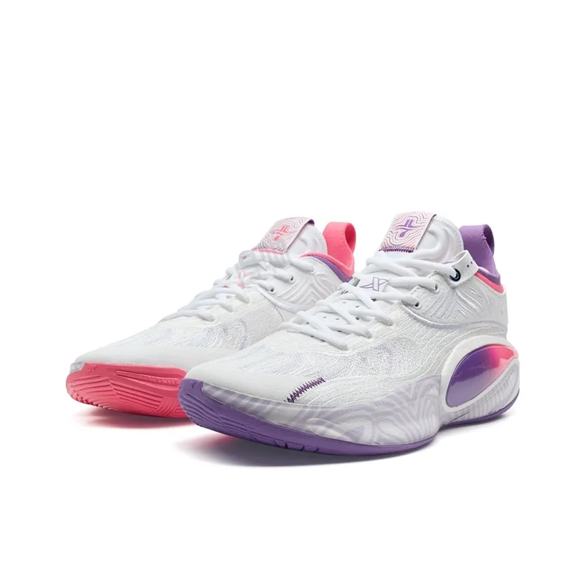 Xtep Jeremy Lin 6 'White Purple Pink' - Image 3